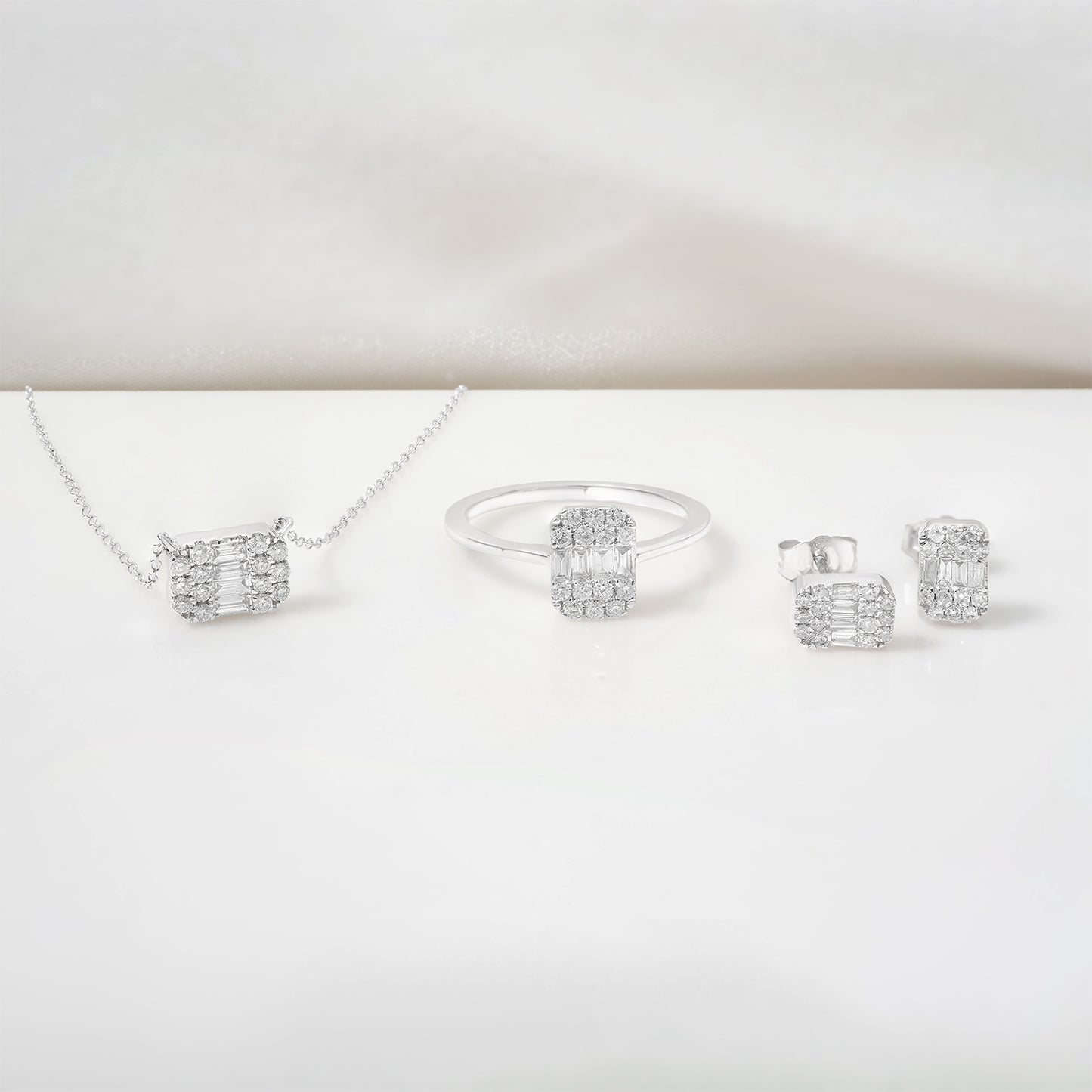 Diamond Cushion Ring