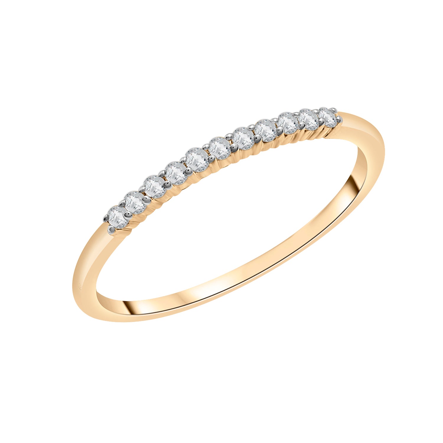 Roman Linear Diamond Ring