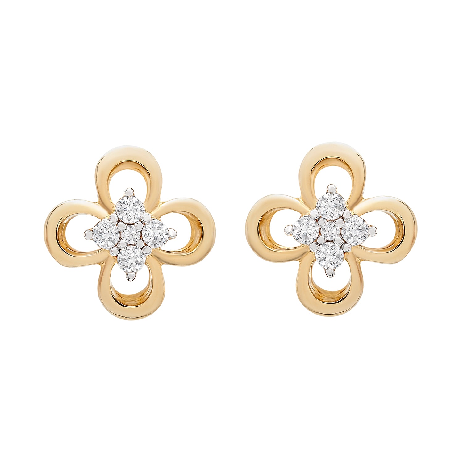 Eva Flower Stud Earrings