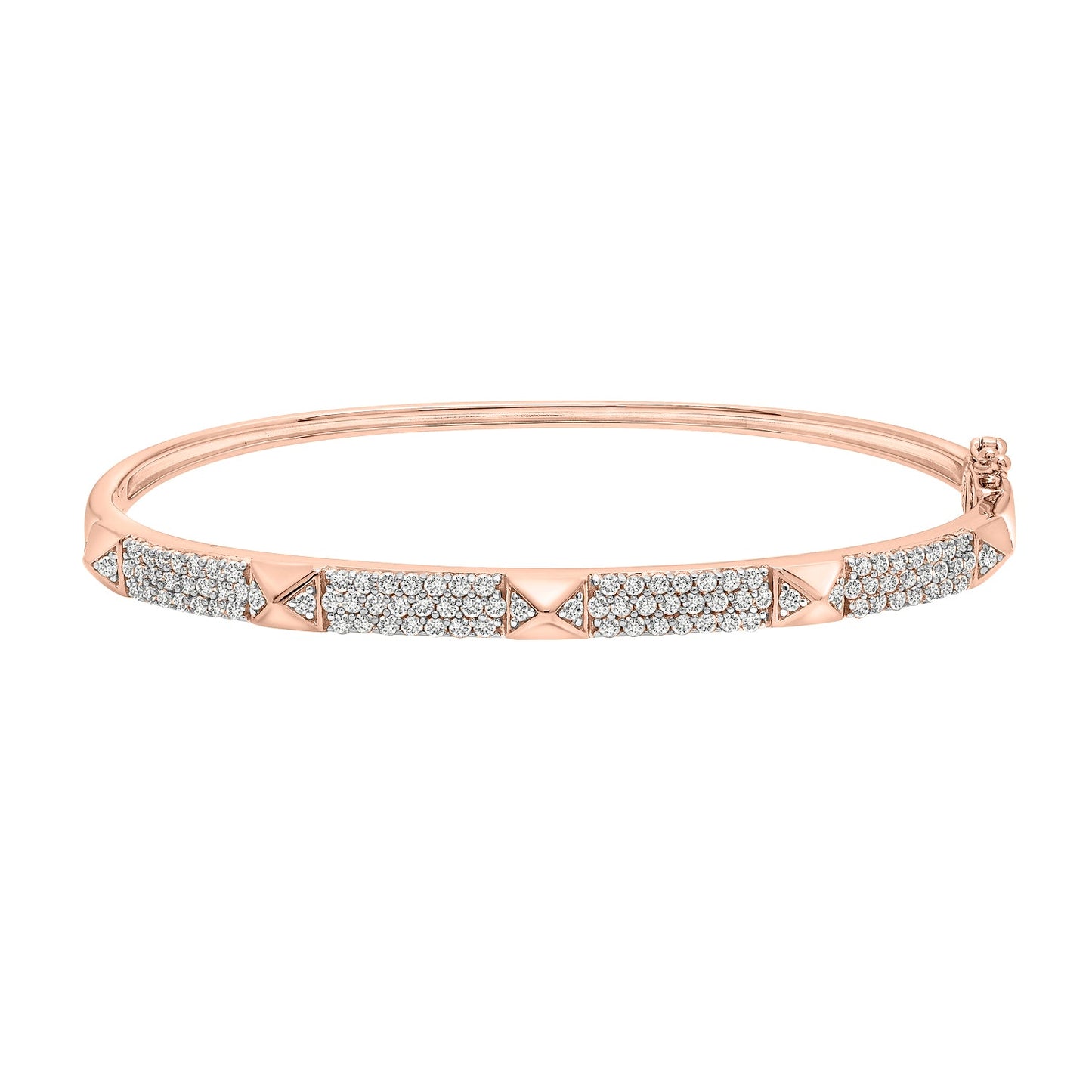 Beatrice Diamond Bangle Bracelet in color