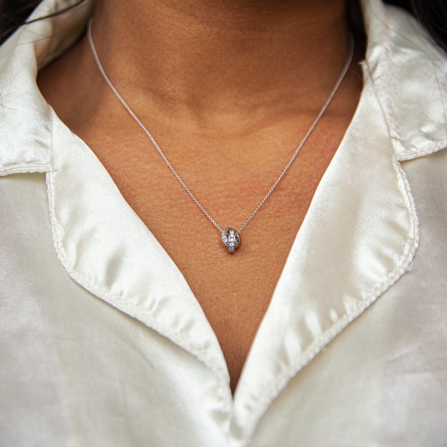 Precious Signature Pendant for Neck