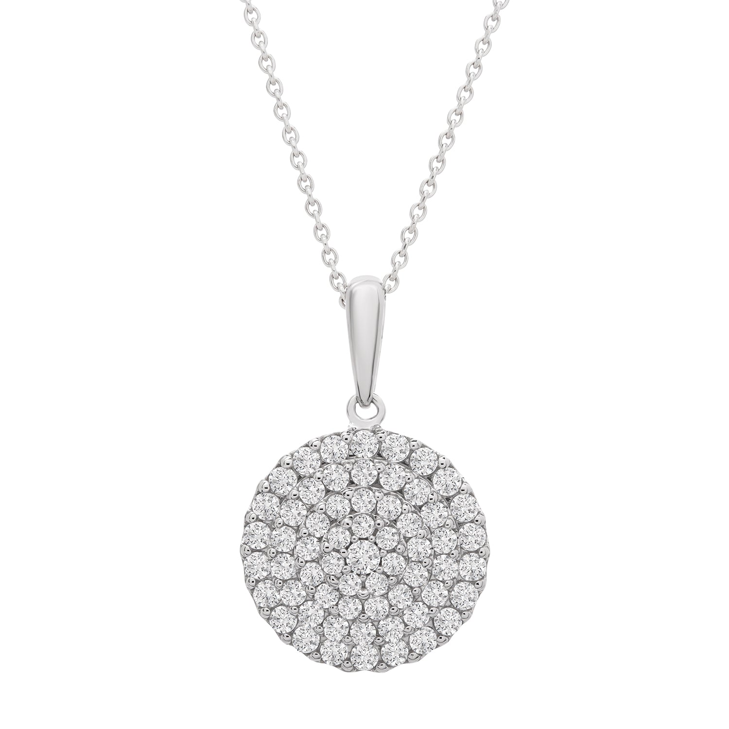 Palla Round Diamond Pendant