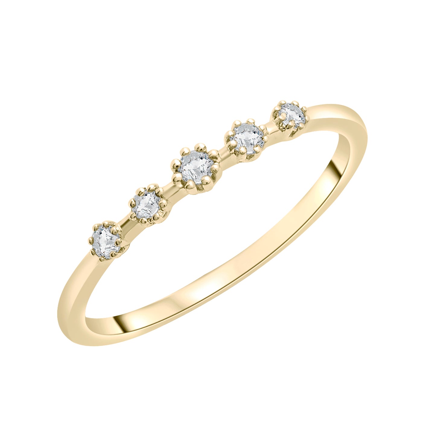 Rae Diamond Row Ring