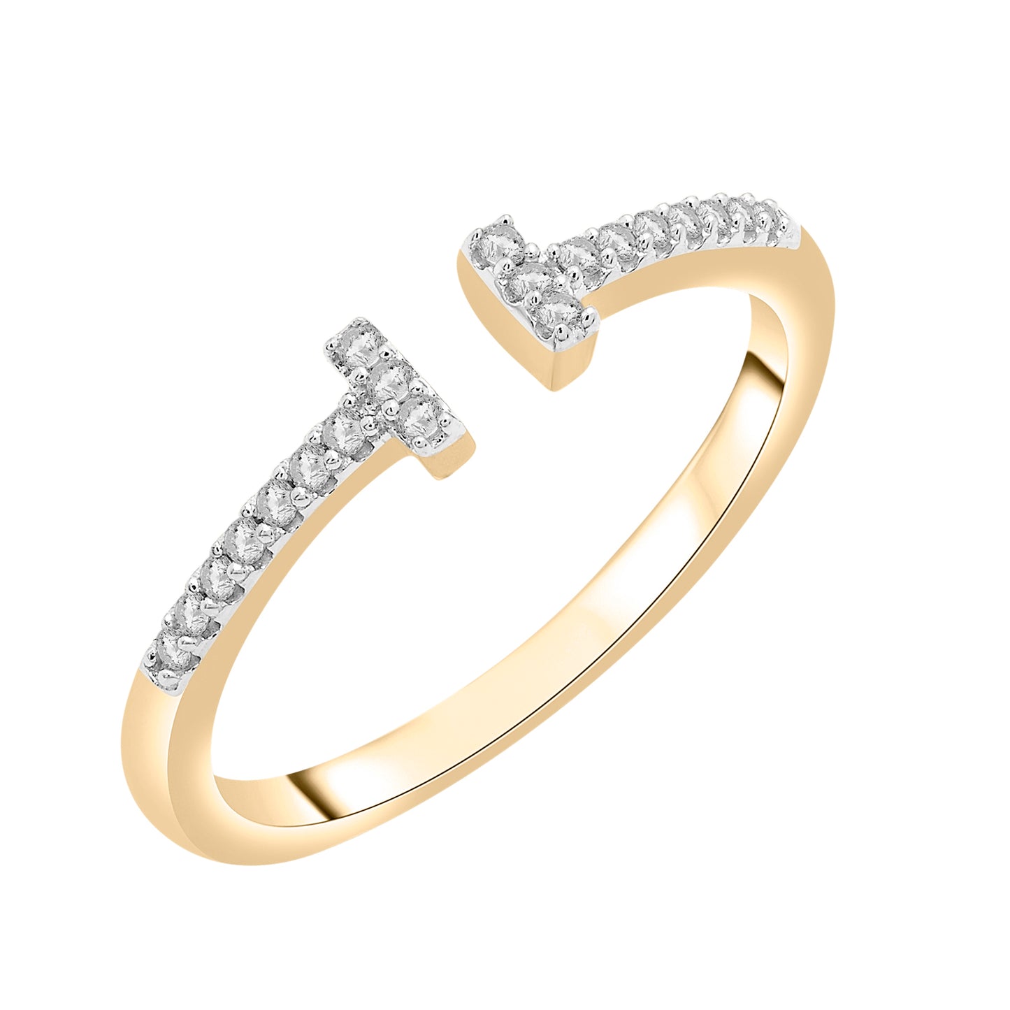 Rebecca Diamond Open Ring