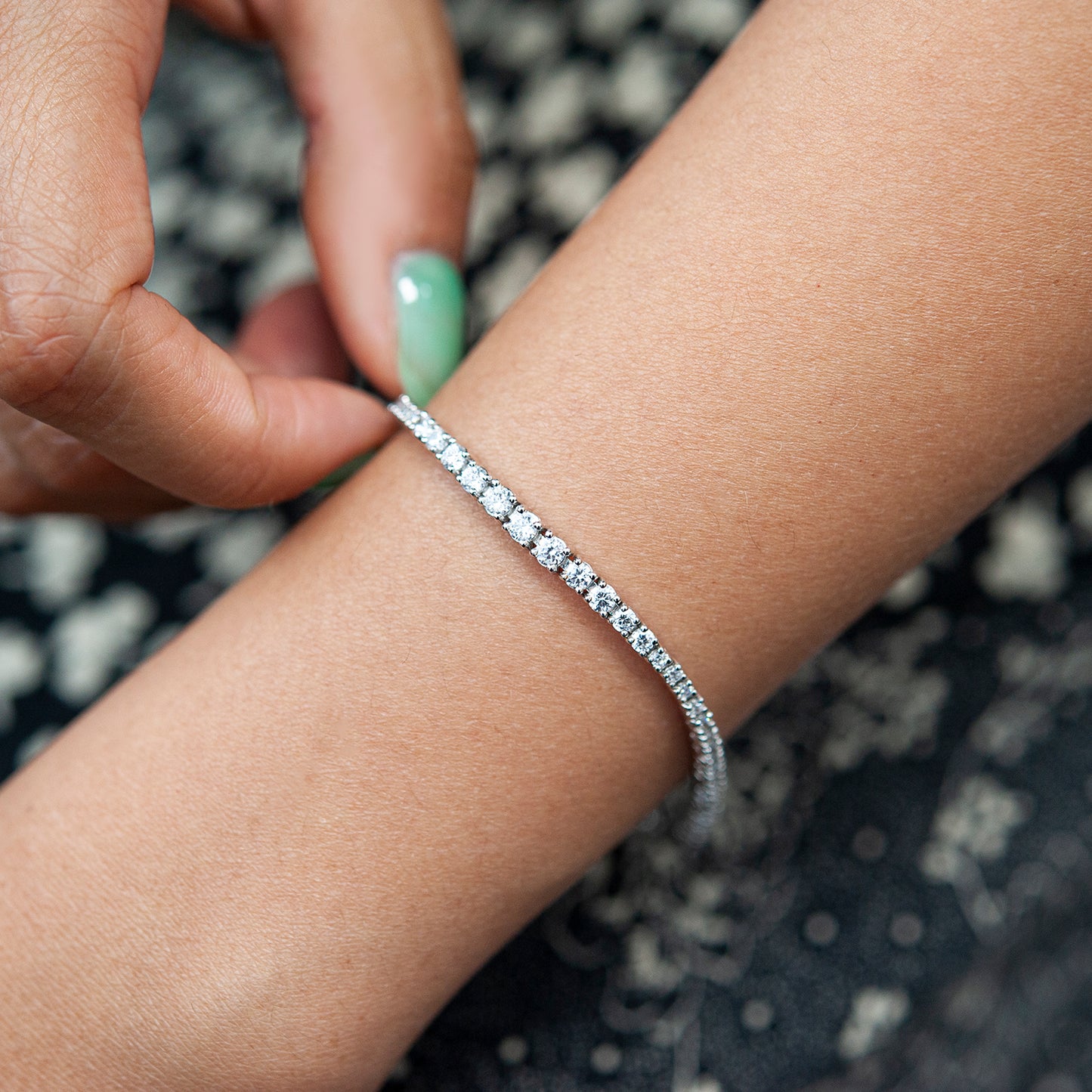 Tara Diamond Tennis Bracelet for Hand