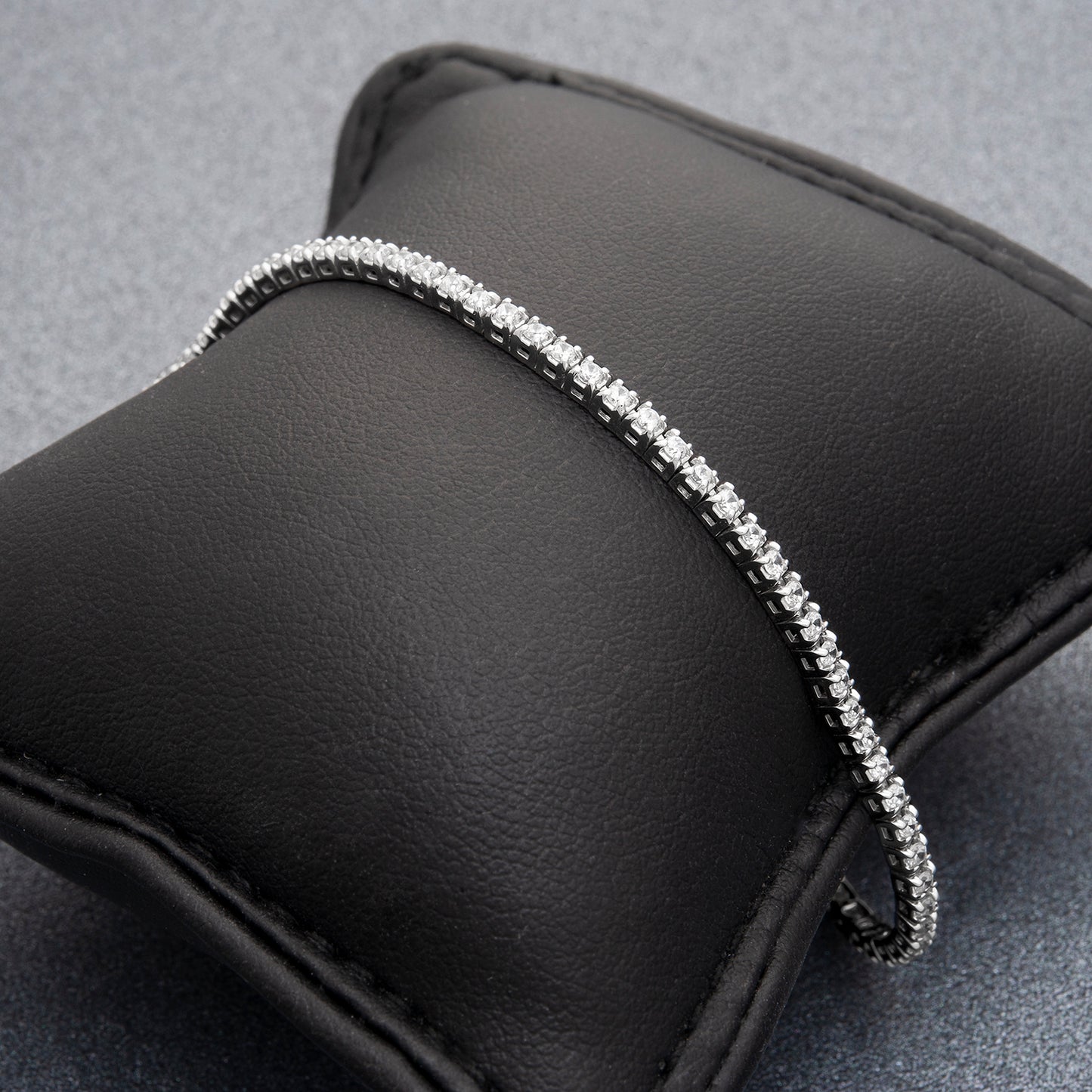 Tavi Diamond Tennis Bracelet in White Gold