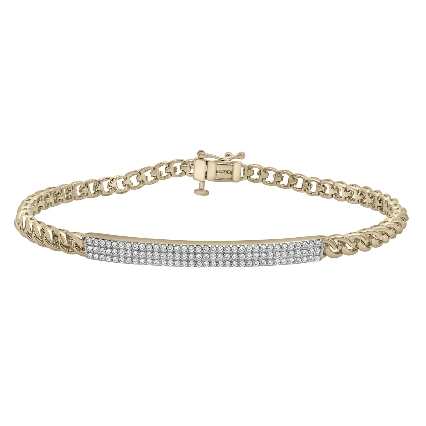 Tatiana Link Bracelet with Diamonds