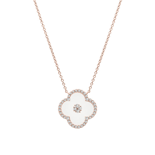 Image for Bianca Diamond Clover Necklace