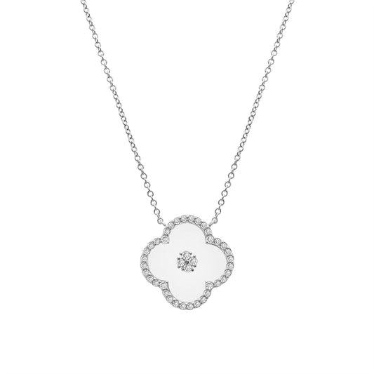 Image for Bianca Diamond Clover Necklace