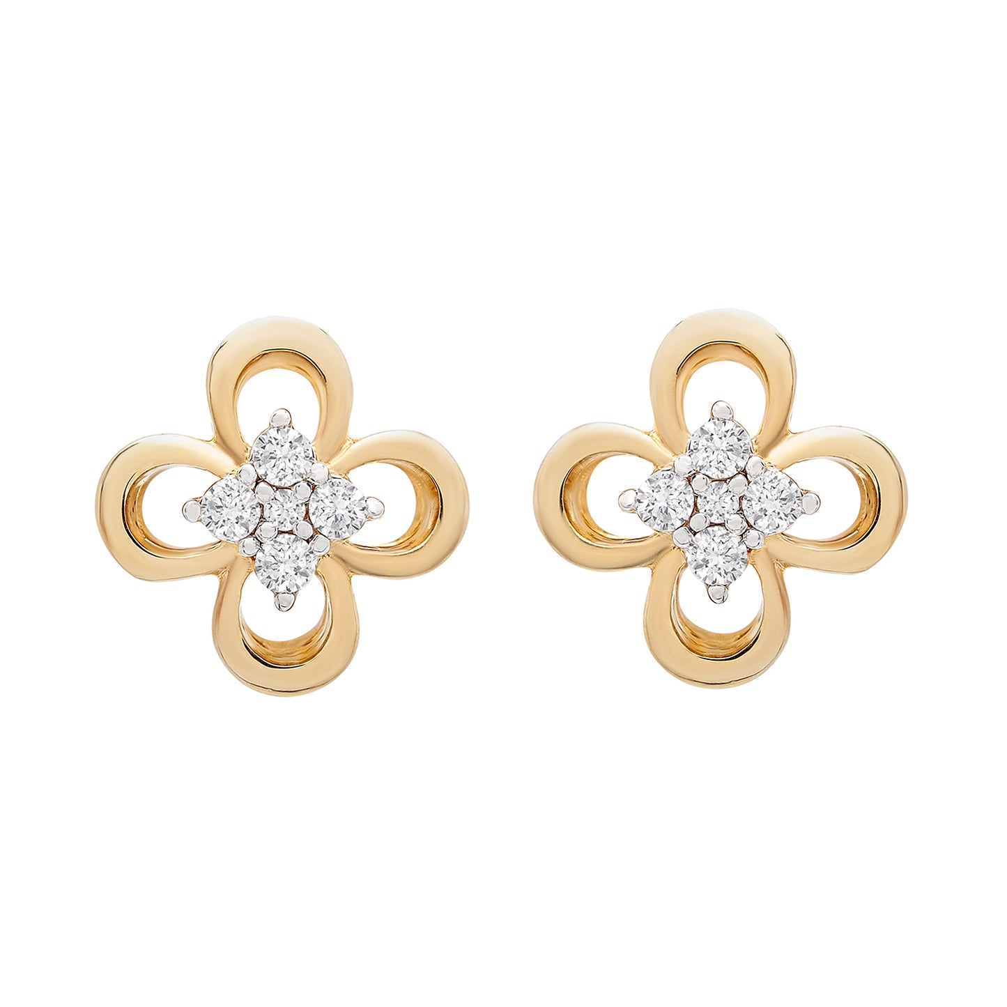 Eva Flower Stud Earrings