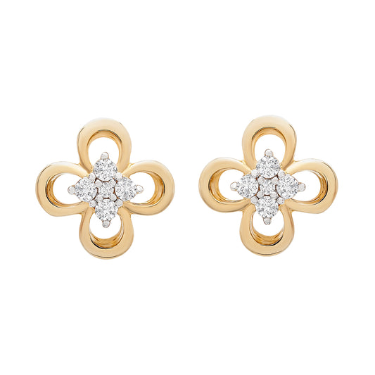 Image for Eva Flower Stud Earrings