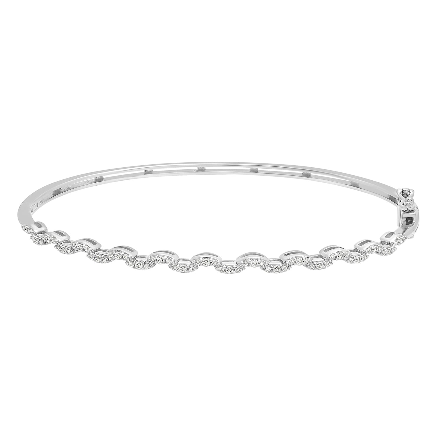 Bianca Diamond Marquise Shape Bangle