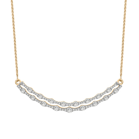 Image for Piare Diamond Necklace in Yellow Gold