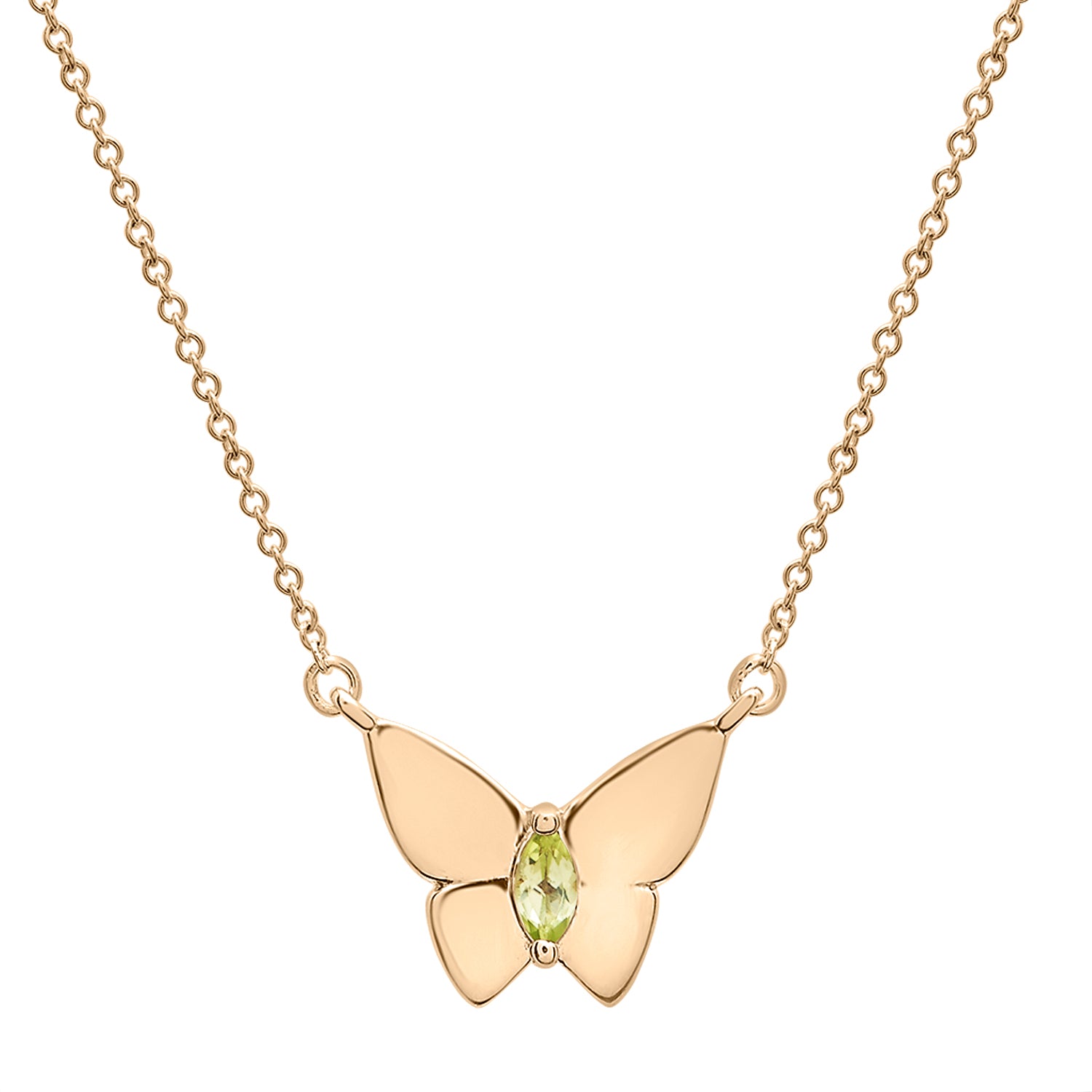 Butterfly Birthstone Necklace – Miki and Jane