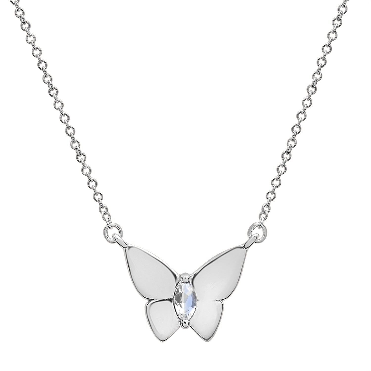 Butterfly Birthstone Necklace – Miki and Jane