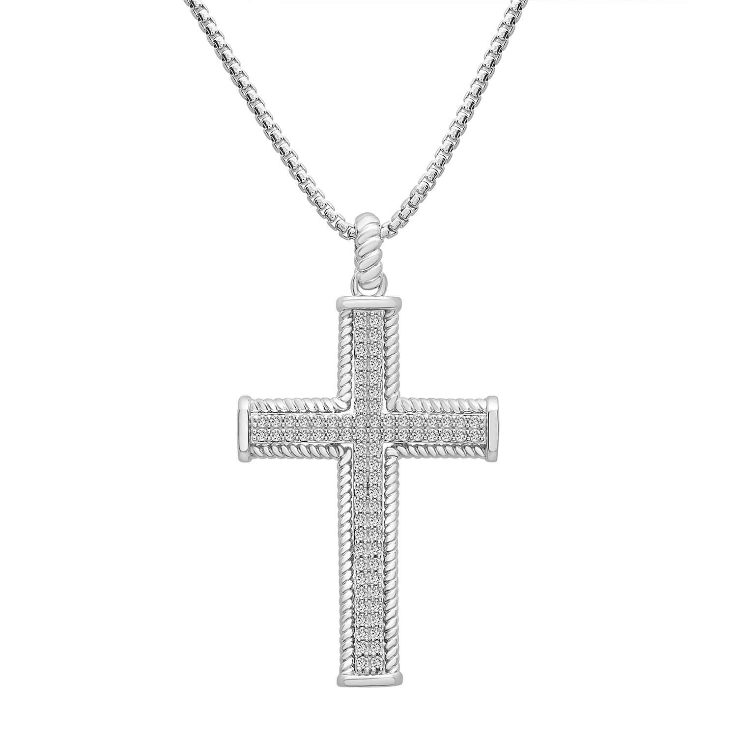 Diamond Cross Pendant