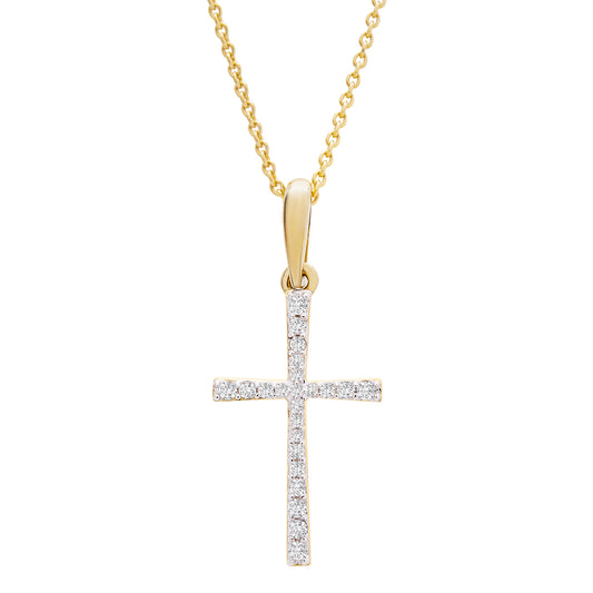 Paola Diamond Cross Pendant