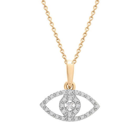 Image for Paha Evil Eye Diamond Pendant