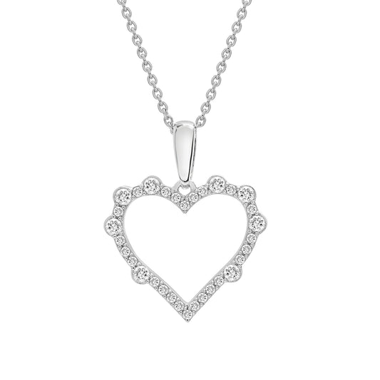 Image for L'Amour Diamond Heart Pendant