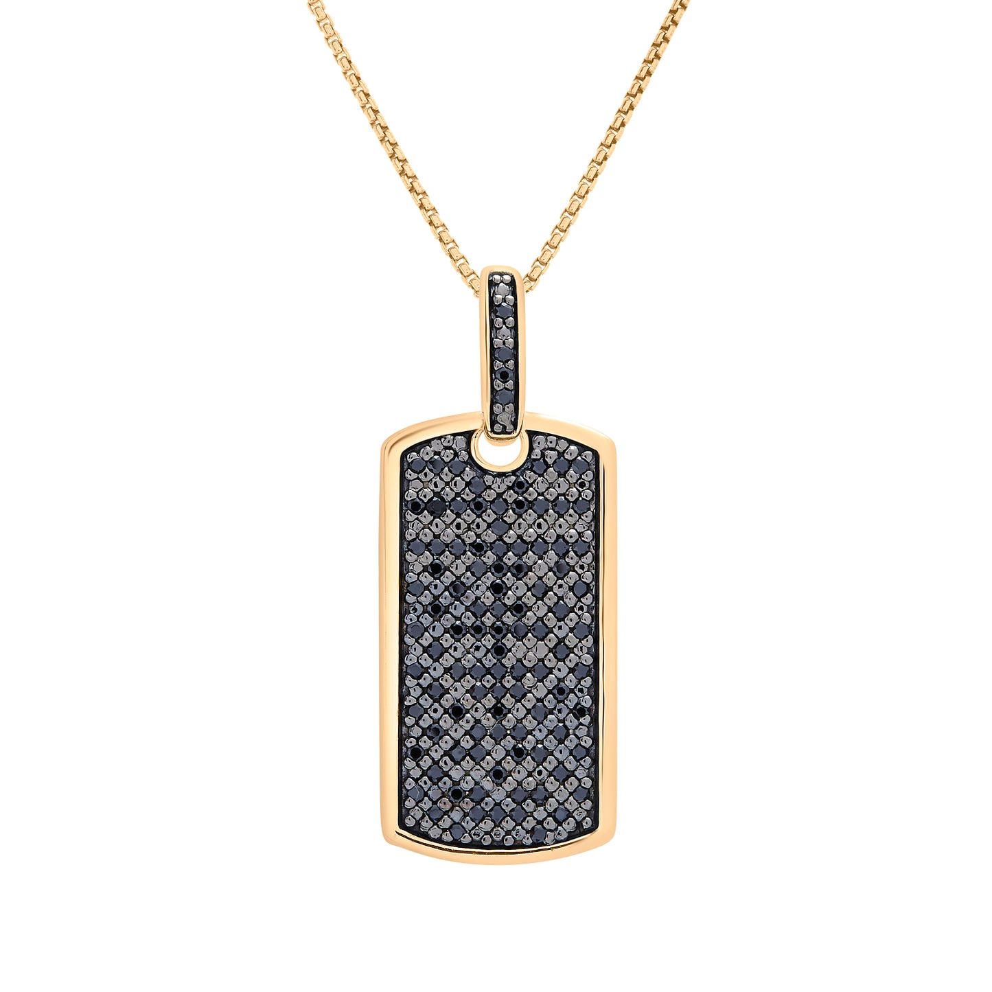 Black Dogtag Chains