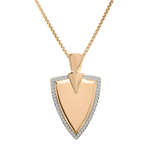 Diamond Shield Pendant