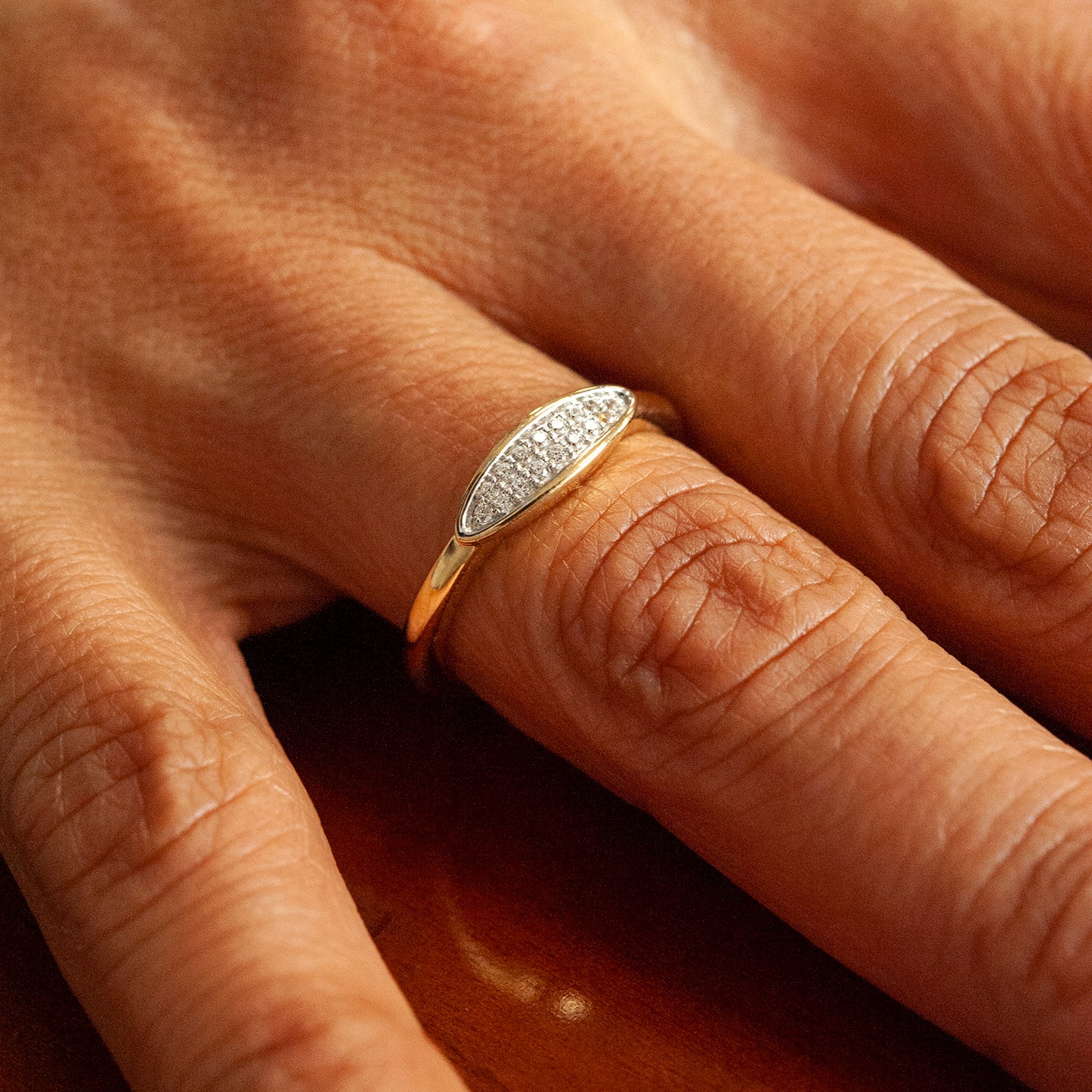 Ren Diamond Ring for Hand