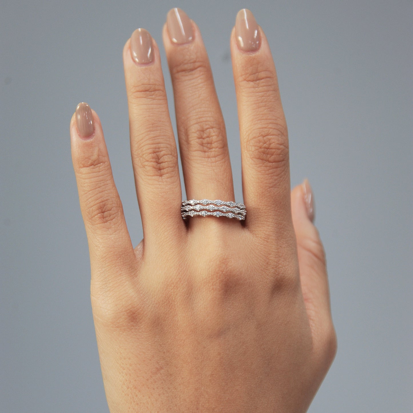 Regina Diamond Ring for Hand