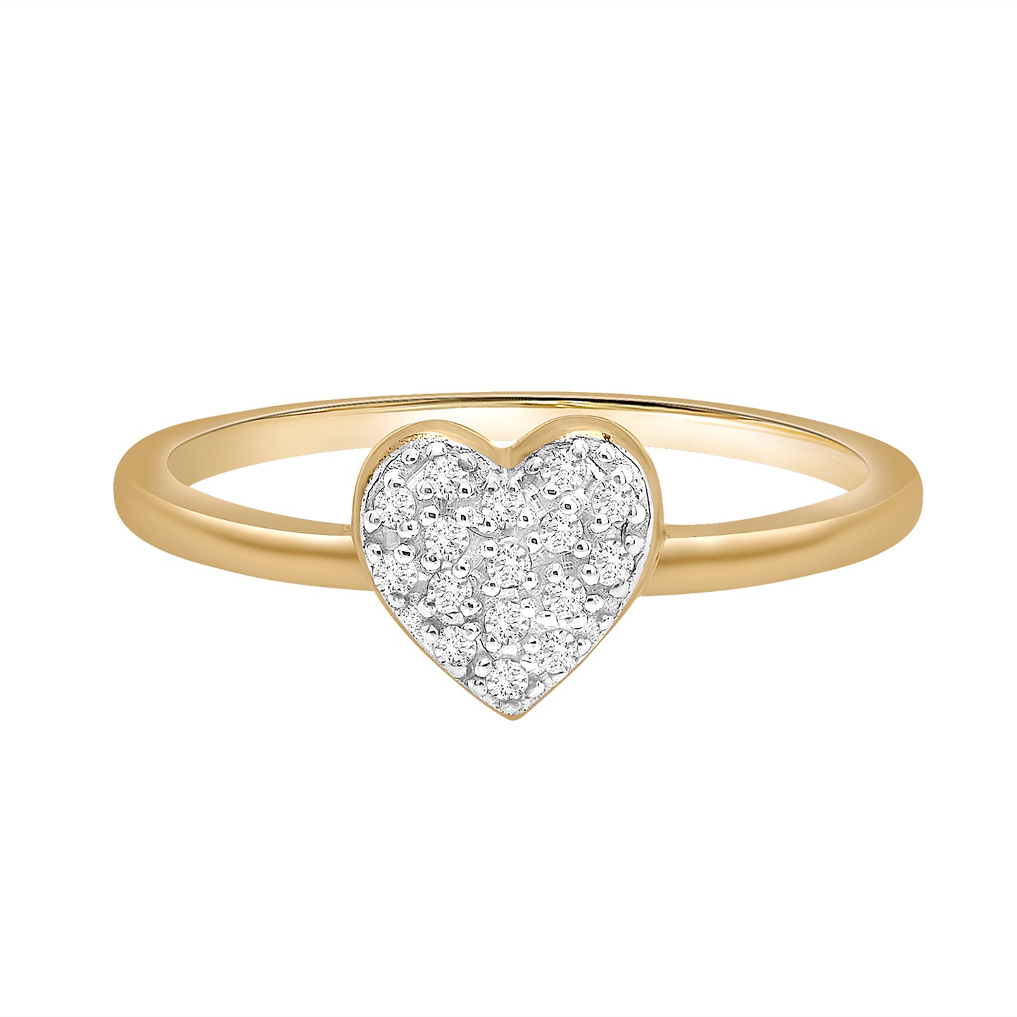 Mia Diamond Heart Ring