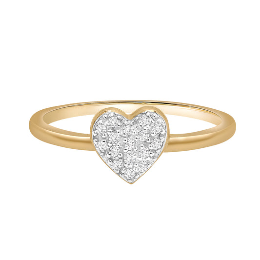 Image for Mia Diamond Heart Ring