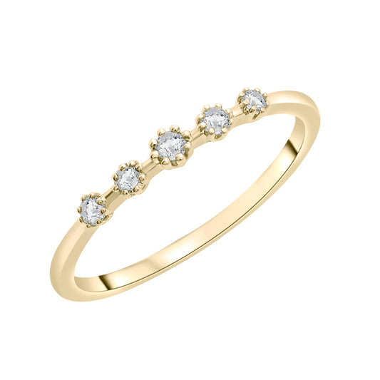 Image for Rae Diamond Row Ring