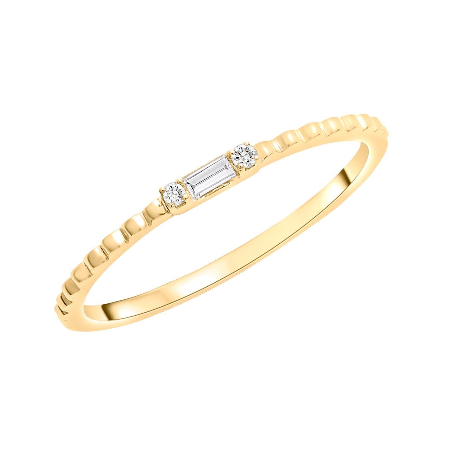 Renata Mini Baguette Diamond Ring