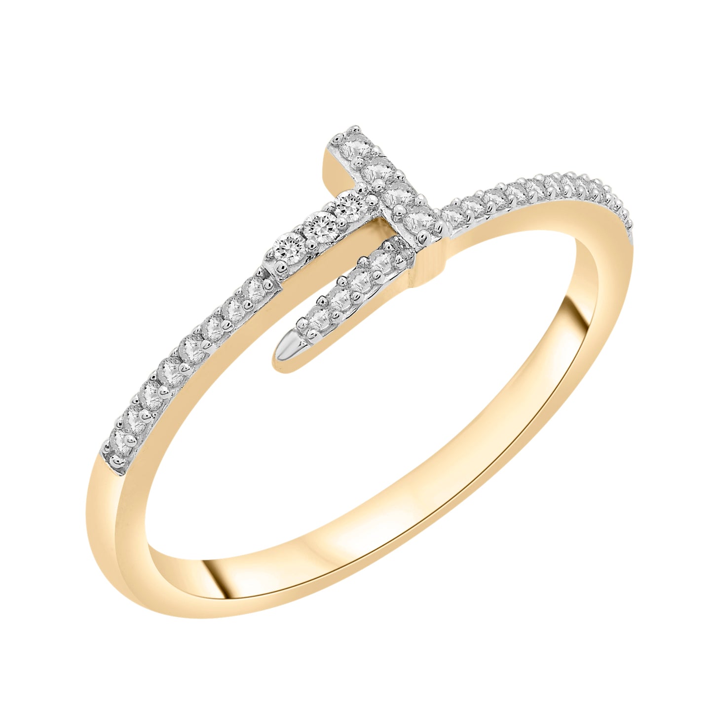 Raquel Diamond Wrap Around Ring