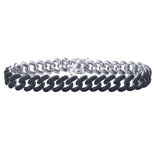 Image for Black Diamond Curb Bracelet