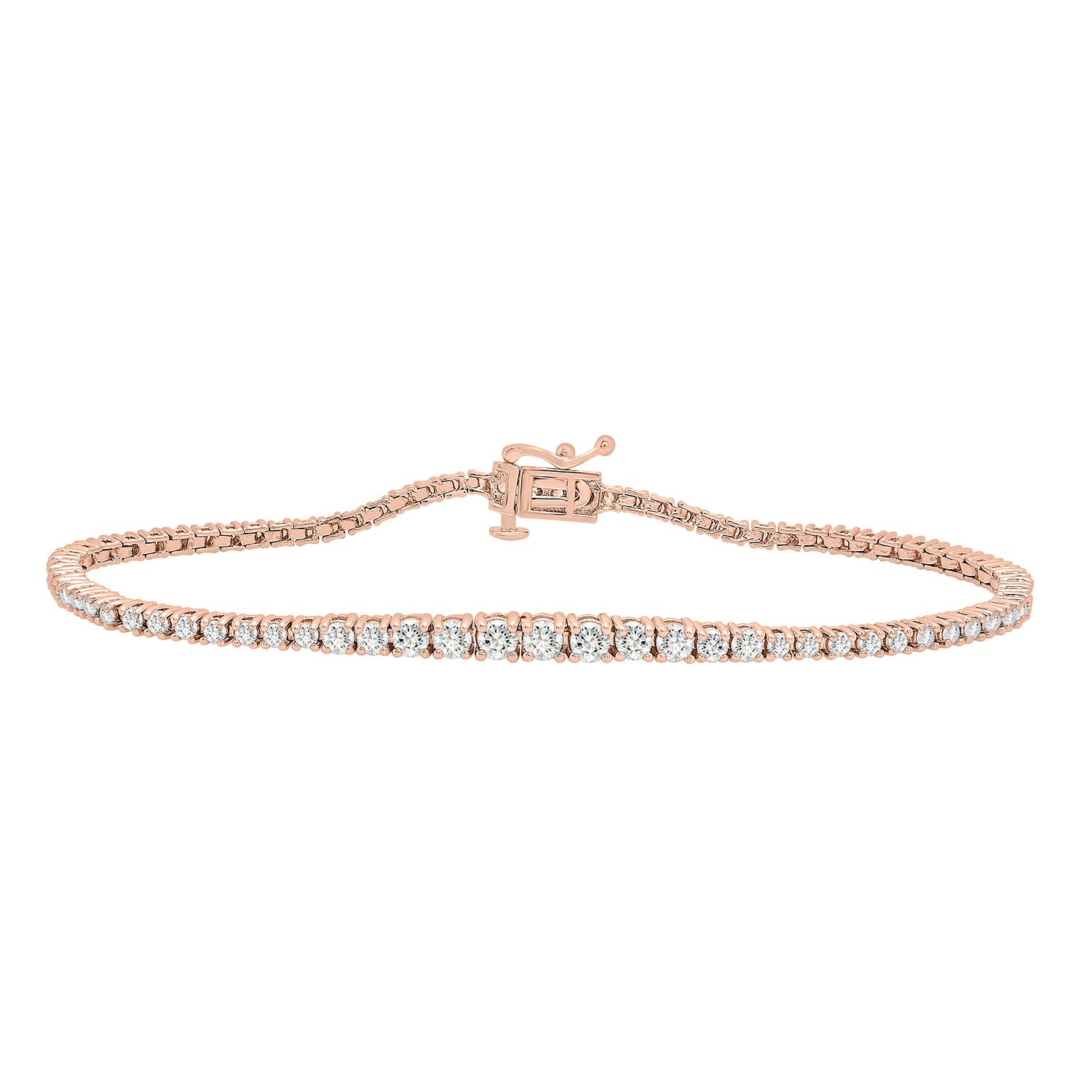 Tara Diamond Tennis Bracelet in Rose Gold