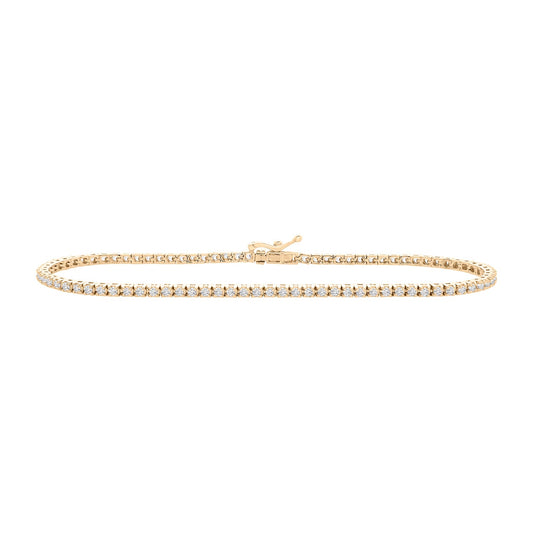 Image for Tavi Diamond Tennis Bracelet in Yellow Gold