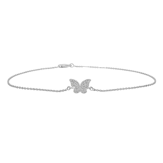 Image for Brie Diamond Butterfly Bracelet