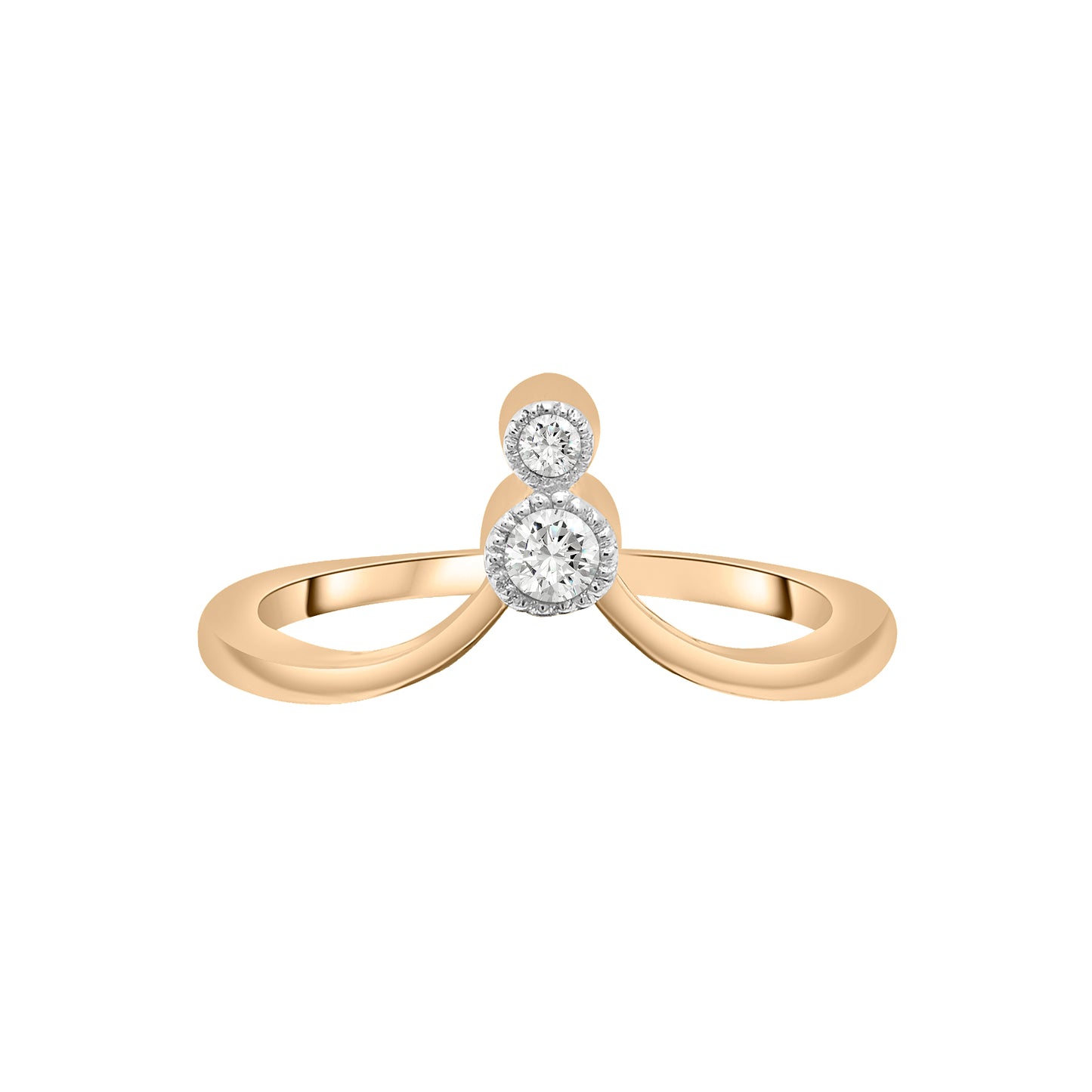 Heluviee Arched Diamond Ring