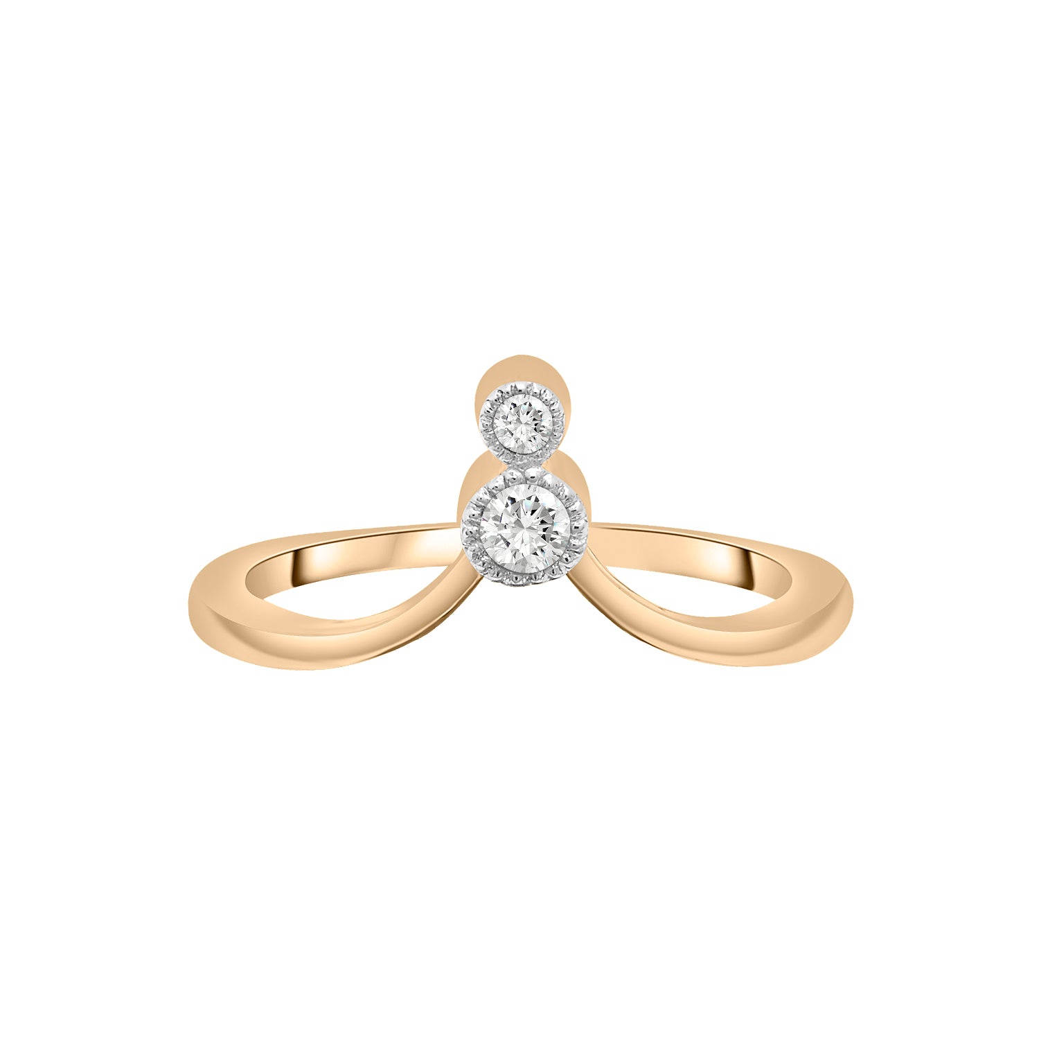 Heluviee Arched Diamond Ring
